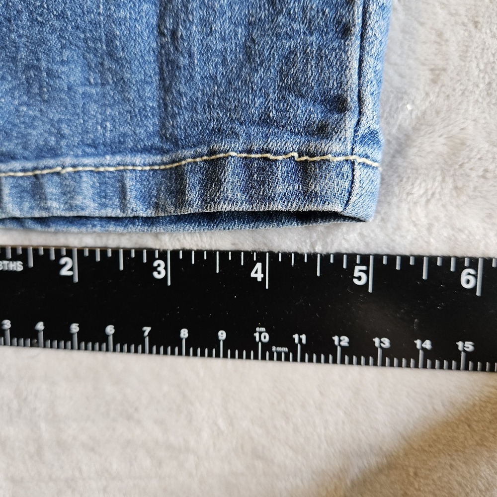 Faith Jeans Womens Size 12 Denim "Don't Lose Faith" Casual Jeans Distressed - Picture 11 of 11